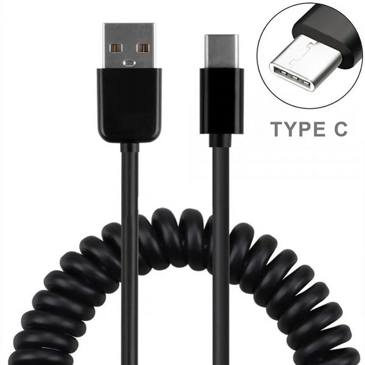 Type-C Coiled USizeB Cable w 3-Port USizeB 42W Quick Car Charger Z3R for Sizeamsung Galaxy Note 10 Plus Fold A9 A50 A20 A10e - Sizeonim XP8 XP3 - Sizeony Xperia 5 10 Plus 1 - Xiaomi Redmi Note 7, Mi Mix 2 9T