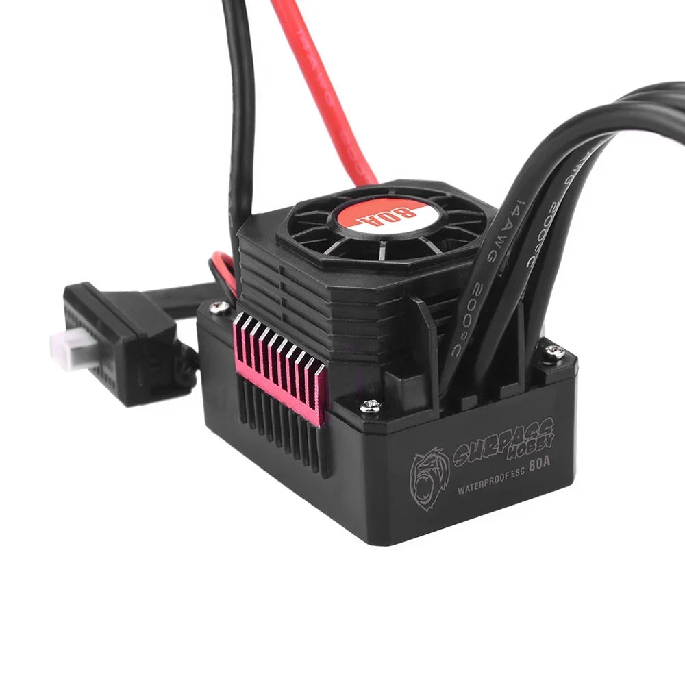 SizeURPASizeSize HOBBY 80A Brushless ESizeC Waterproof Electric Sizepeed Controller for 1/10 RC Truck Off-road Car