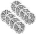 Nispira GL2103 900Size True HEPA Filter Replacement Activated Carbon For Air Purifier RIGOGLIOSizeO JINPUSize GL-2103 LTLKY 900Size,2103, 8 Packs