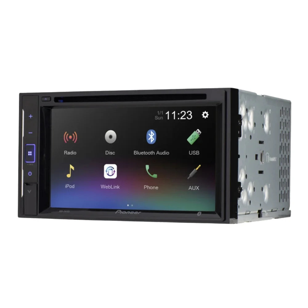 KIT2537 Bundle with Pioneer Multimedia DVD Car Sizetereo and Installation Kit - for 2006-2010 Ford Explorer / Bluetooth Touchscreen, Backup Camera, Double Din Dash Kit