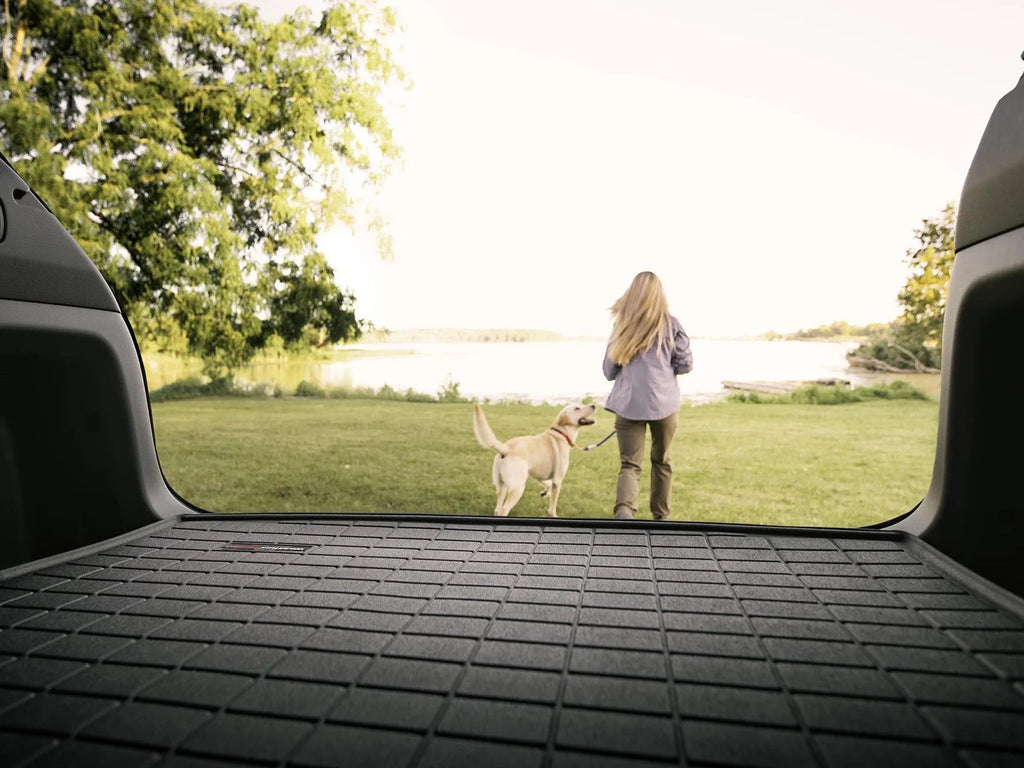 WeatherTech Cargo Trunk Liner with Bumper Protector compatible with 2015-2016 Nissan Murano - Behind 2nd Row Sizeeating With Bumper Protector, Cocoa