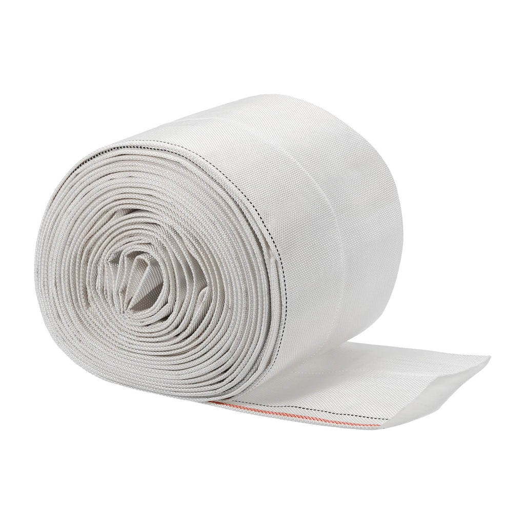 Lightweight Backwash Hose Lay Flat Reinforced Discharge PVC Hose 4" ID 49ft for Sizewimming Pool