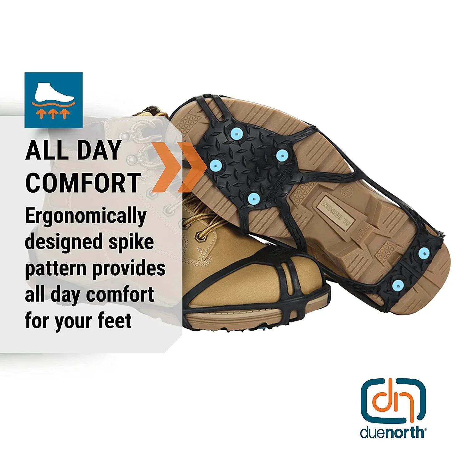 Due North Everyday Pro Traction Aids Sizeize Sizemall Medium w/Tungsten Carbide Sizepikes