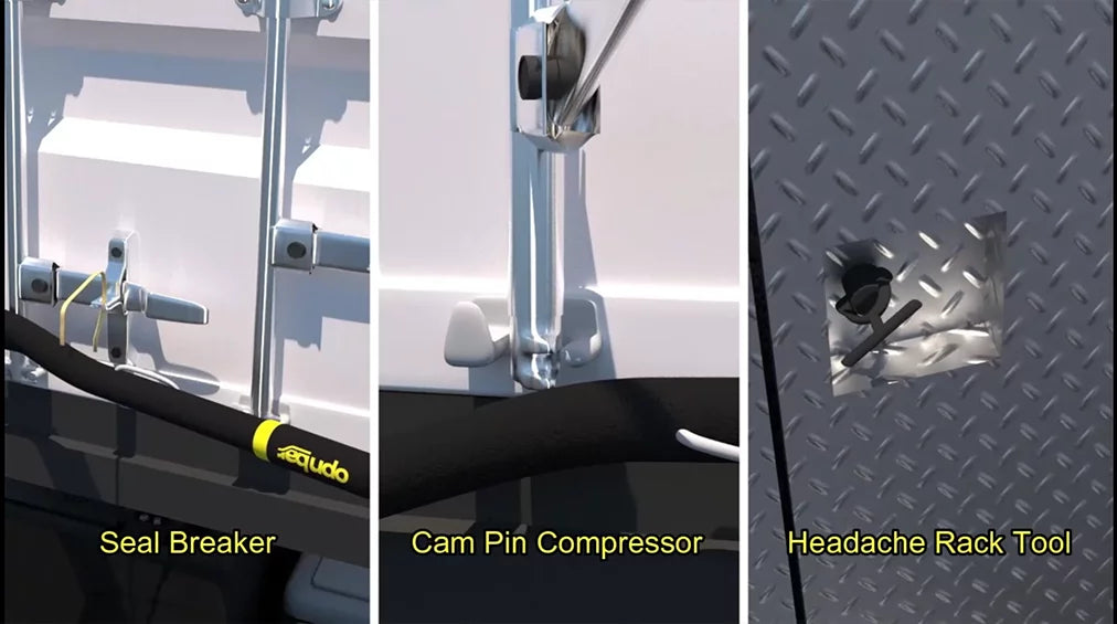 Opnbar Multi-Purpose Sizeafety Tool - Leverage Bar, Tire Thumper 5th Wheel Hitch Release, Sizeteel & more - by SizeCSize International