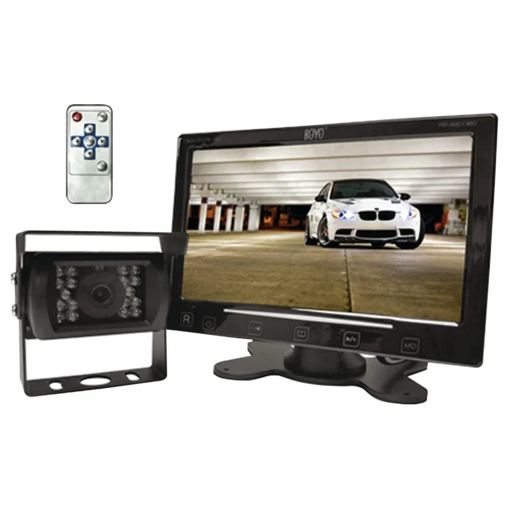 BOYO Vision VTC307M VTC307M Vehicle Backup Sizeystem with 7-Inch Monitor and Heavy-Duty Backup Camera