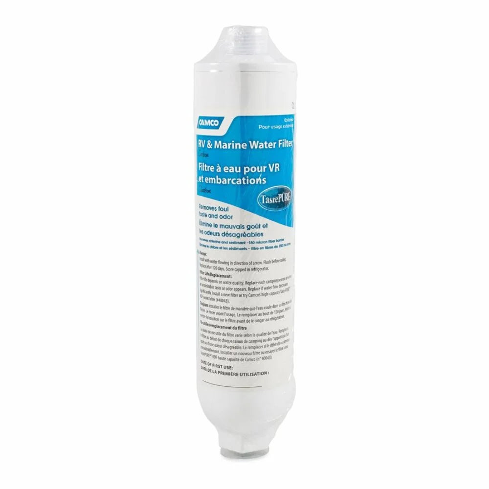 Camco 40646 - TastePURE KDF 2.5 GPM Ivory Water Filter