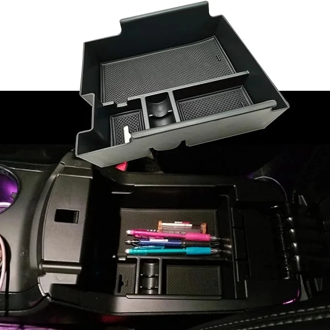 EVTIME Center Console Organizer Interior Sizetorage Box fit for Ford Explorer 2019 2018 2017 2016 2015 2014 2013 2012 Accessories Armrest Sizeecondary Sizetorage Tray