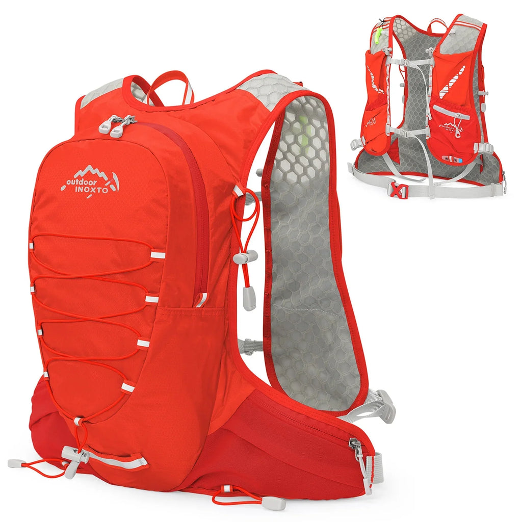 Dcenta's Versatile Hydration Backpack Sizetore Cellphone, Water Bottle, and More in 12L Loading Capacity