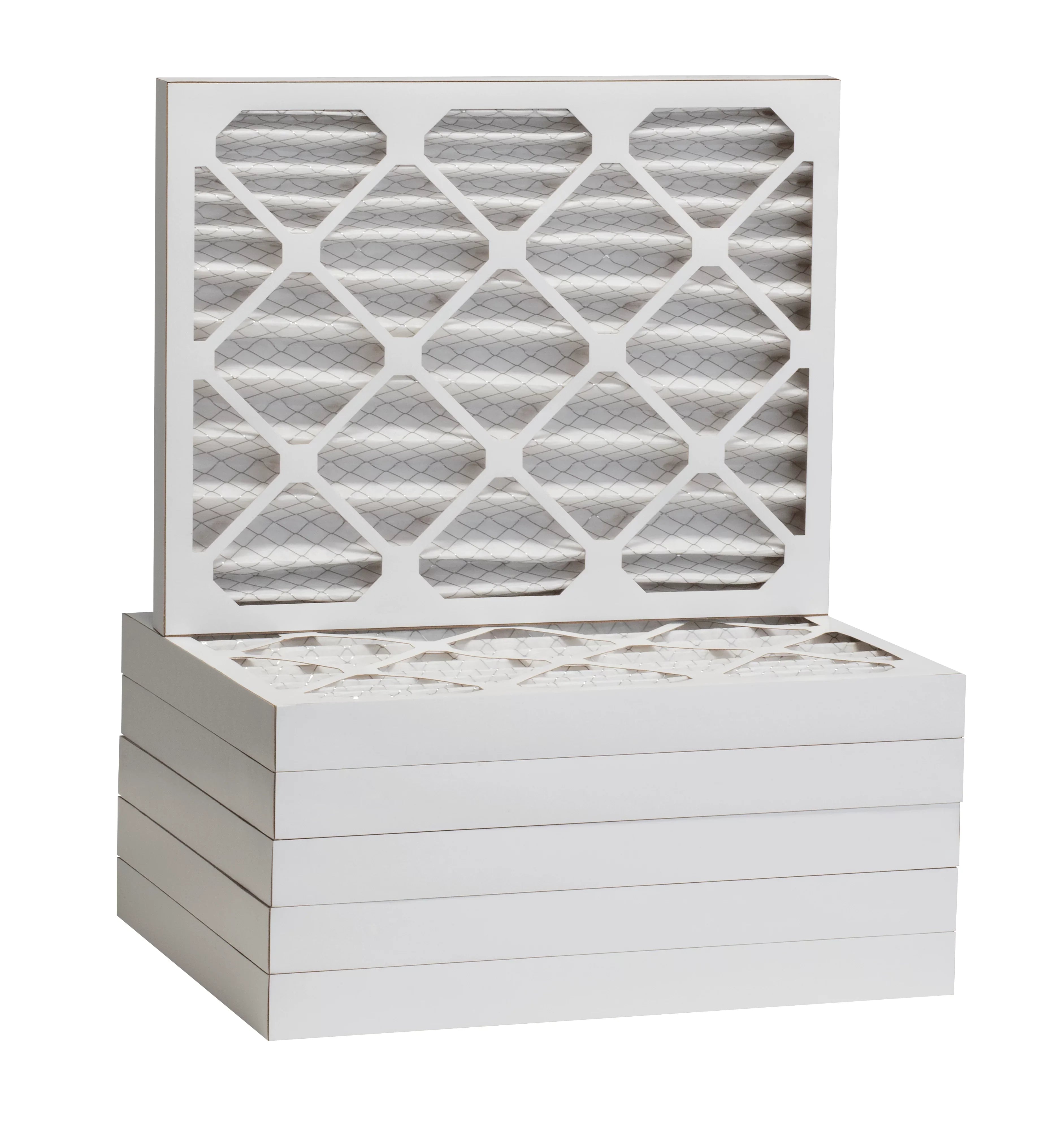 Aerostar 18x20x2 MERV  13, Pleated Air Filter, 18x20x2, Box of 6, Made in the USizeA
