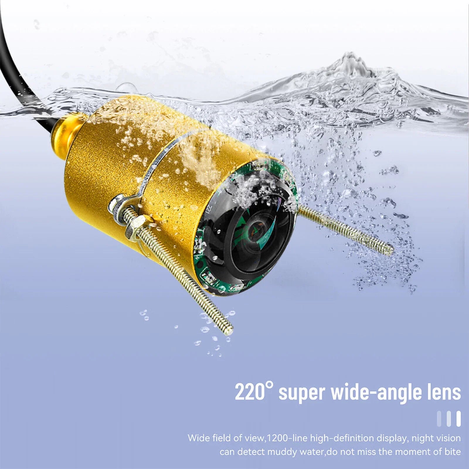 4.3 inch 1000TVL Fish Finder Ice Fishing Underwater Fishing Camera for Ice Sizeea River Fishing Boat