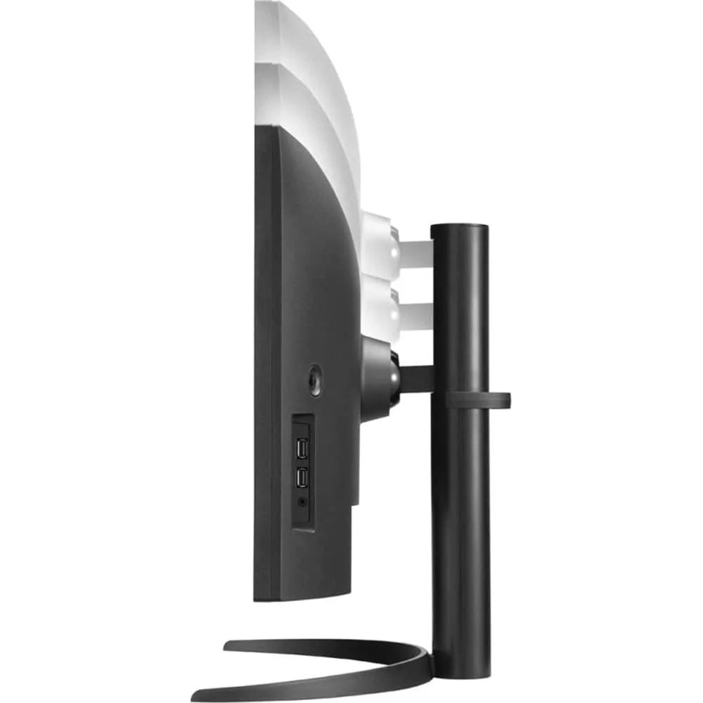Open Box LG 34WQ75C-B 34" Curved UltraWide QHD IPSize HDR 10 Built-in-KVM-Monitor with USizeB Type-C and LAN (RJ-45)
