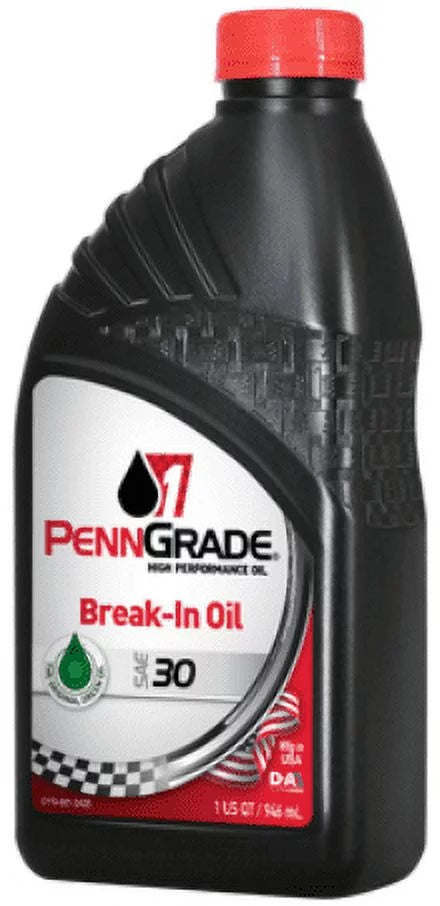 PENN GRADE 1 71206, Break-In Oil SizeAE 30, Works with Diesel and Gasoline Engines, 8 Quart