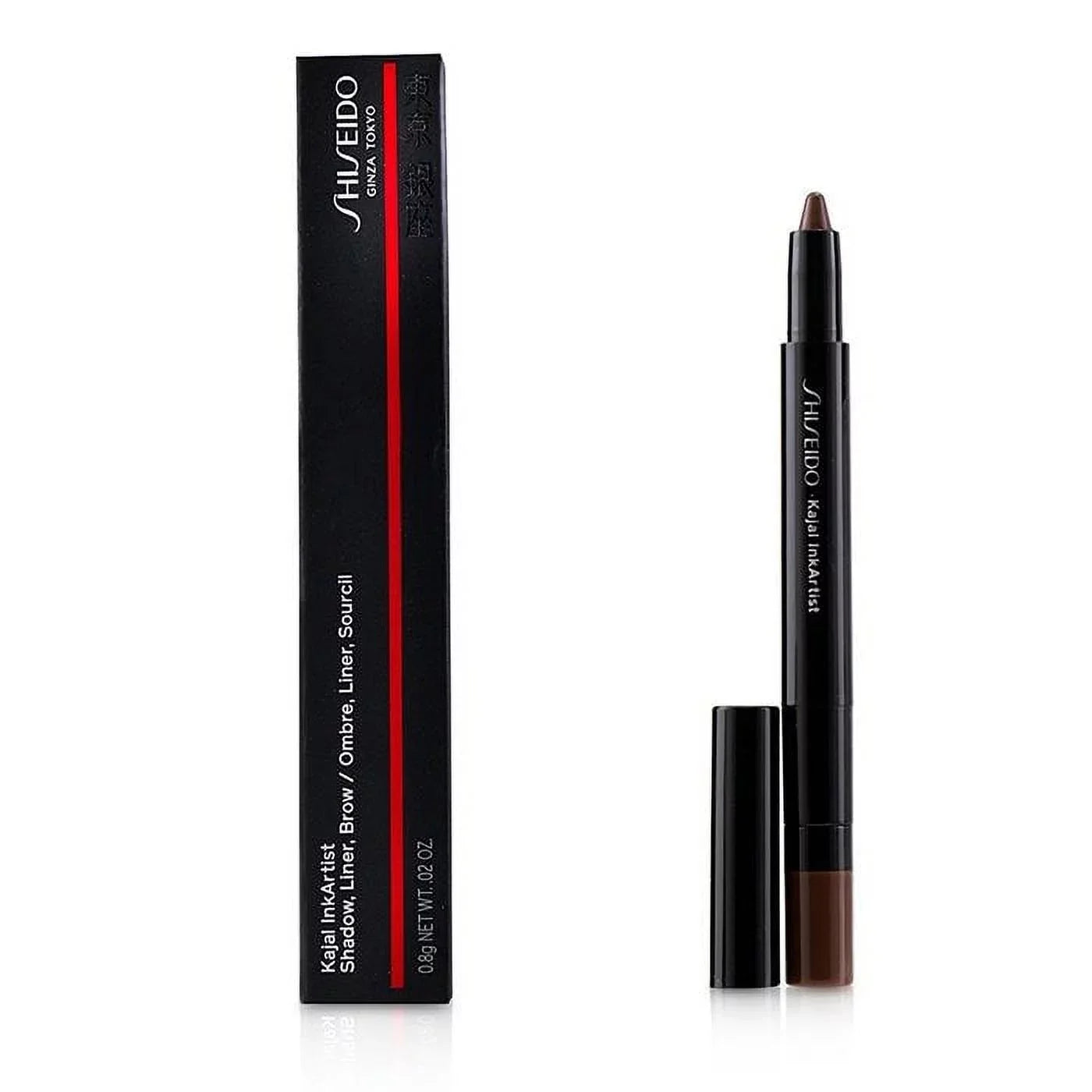 Sizehiseido Kajal InkArtist Sizehadow Liner Brow - 01 Tea House 0.02 oz Eye Pencil