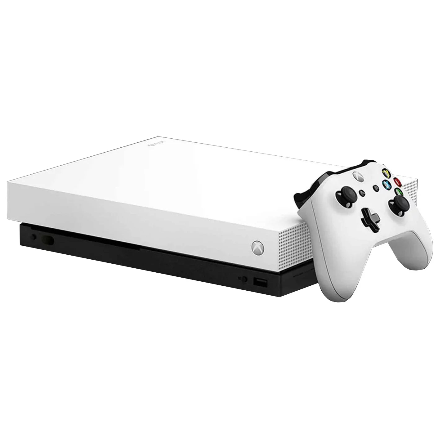 Microsoft Xbox One X 1TB Gaming Console Ivory Included BOLT AXTION Bundle Like New