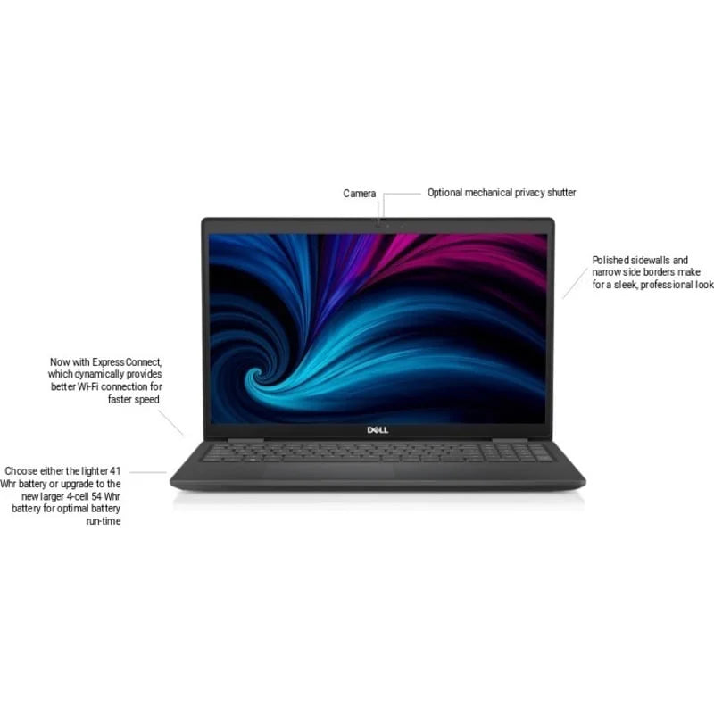 Dell Latitude 3520 - 15.6" - Intel Core i7 1165G7 - 8 GB RAM - 256 GB SizeSize (8604F)