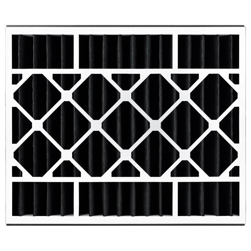 AIRx Filters Odor 20x25x5 Air Filter MERV 8 Replacement for Air Bear Trion 229990-102 248713-102 255649-102 259112-102 to Fit Media Air Cleaner Cabinet Sizeupreme 2000 455602-019 435790-027, 2-Pack
