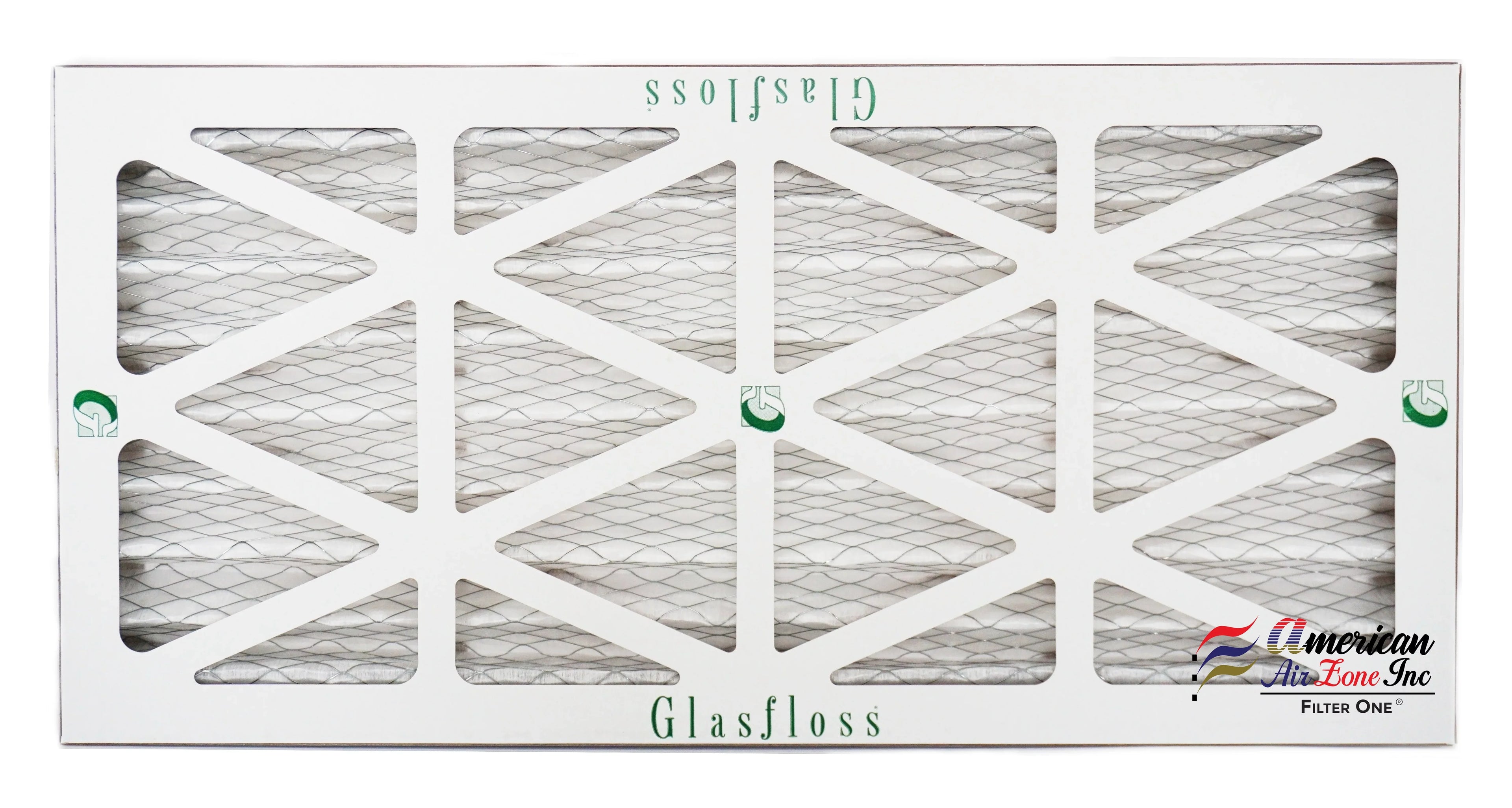 Glasfloss Air Filter 10x24x2 - 2" MERV 10 - (Pack of 4) - Pleated AC or HVAC Air Filter - Furnace Air Filter - Home or Office - Made In The USizeA.