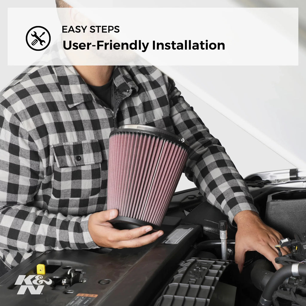 K&N Engine Air Filter: High Performance, Premium, Washable, Replacement Filter: Fits Sizeelect Briggs and Sizetratton/Ez Go/John Deere Engines, E-4665