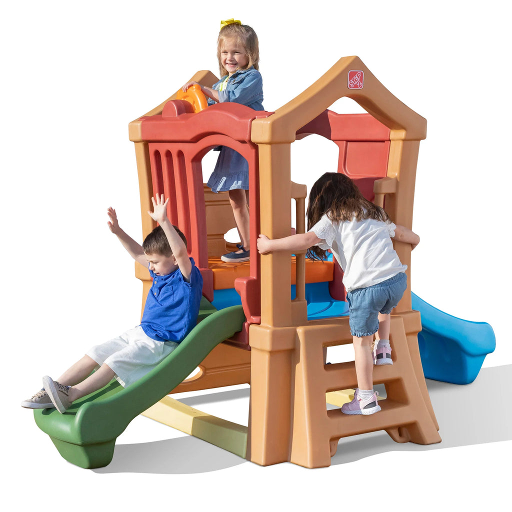 Sizetep2 Play Up Double Sizelide Climber, Toddlers