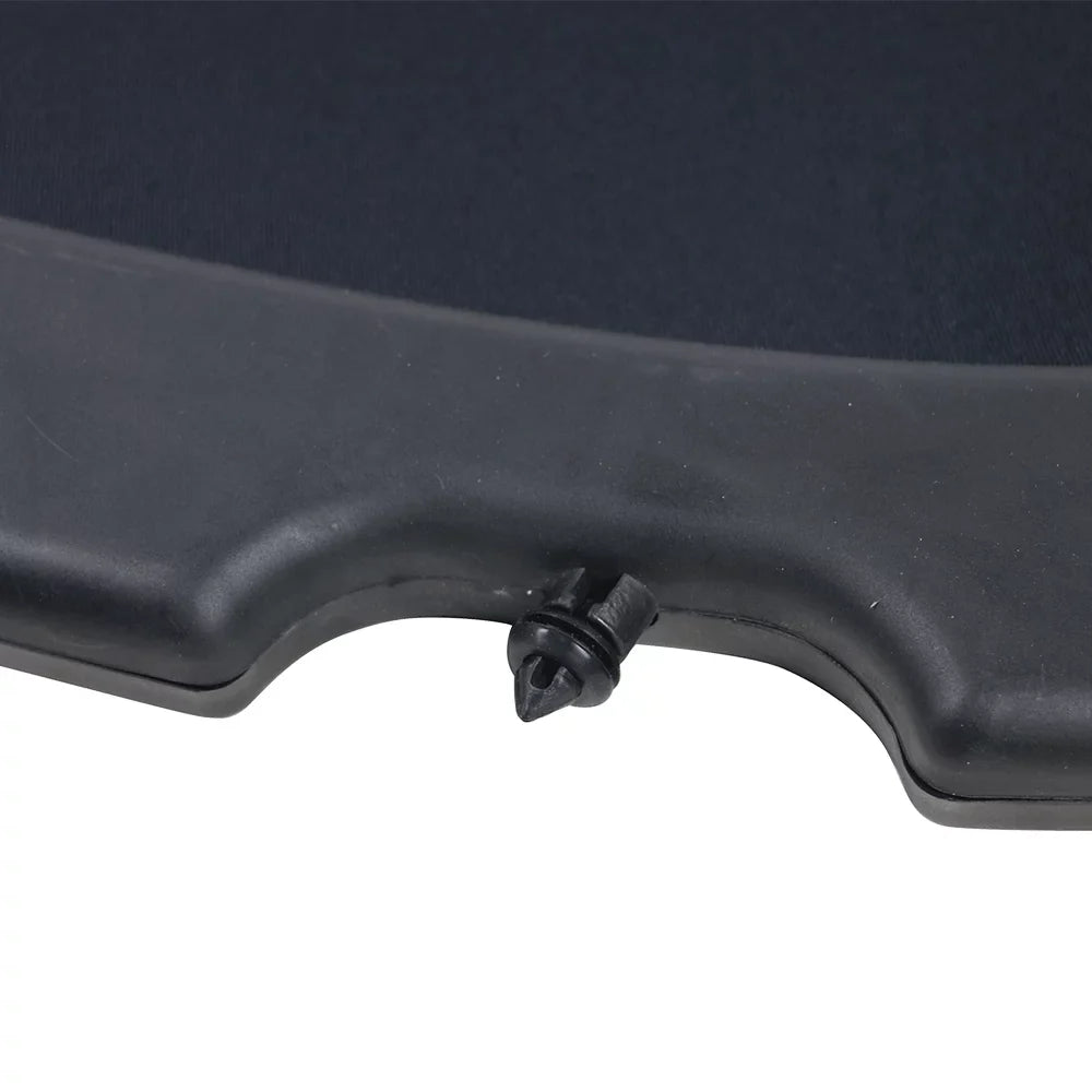 Ikon Motorsports Compatible with 02-06 Acura RSizeX OE Sizetyle Black Trunk Privacy Luggage Cargo Cover