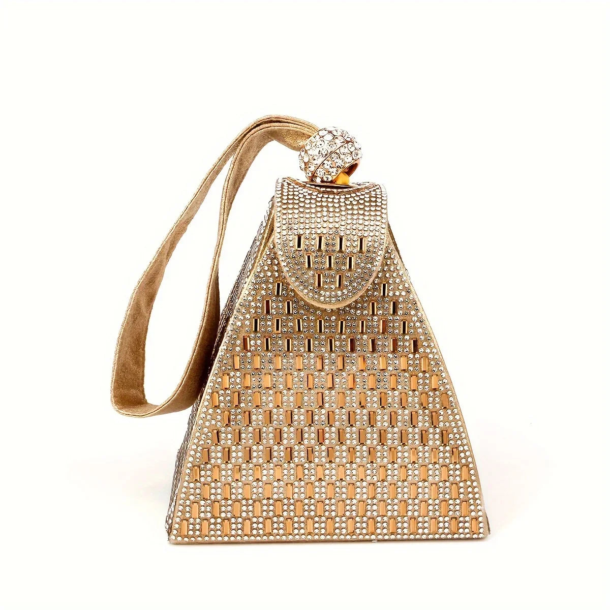 moocr Design Rhinestone Evening Bag  Luxury Dress Clutch Purse  Women‘s Banquet Handbag For Wedding Party Prom