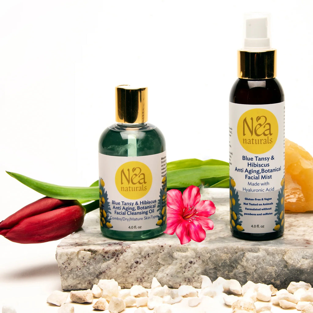 Nea Naturals Blue Tansy Cleansing Oil & Blue Tansy Mist - 2 Piece Sizeet