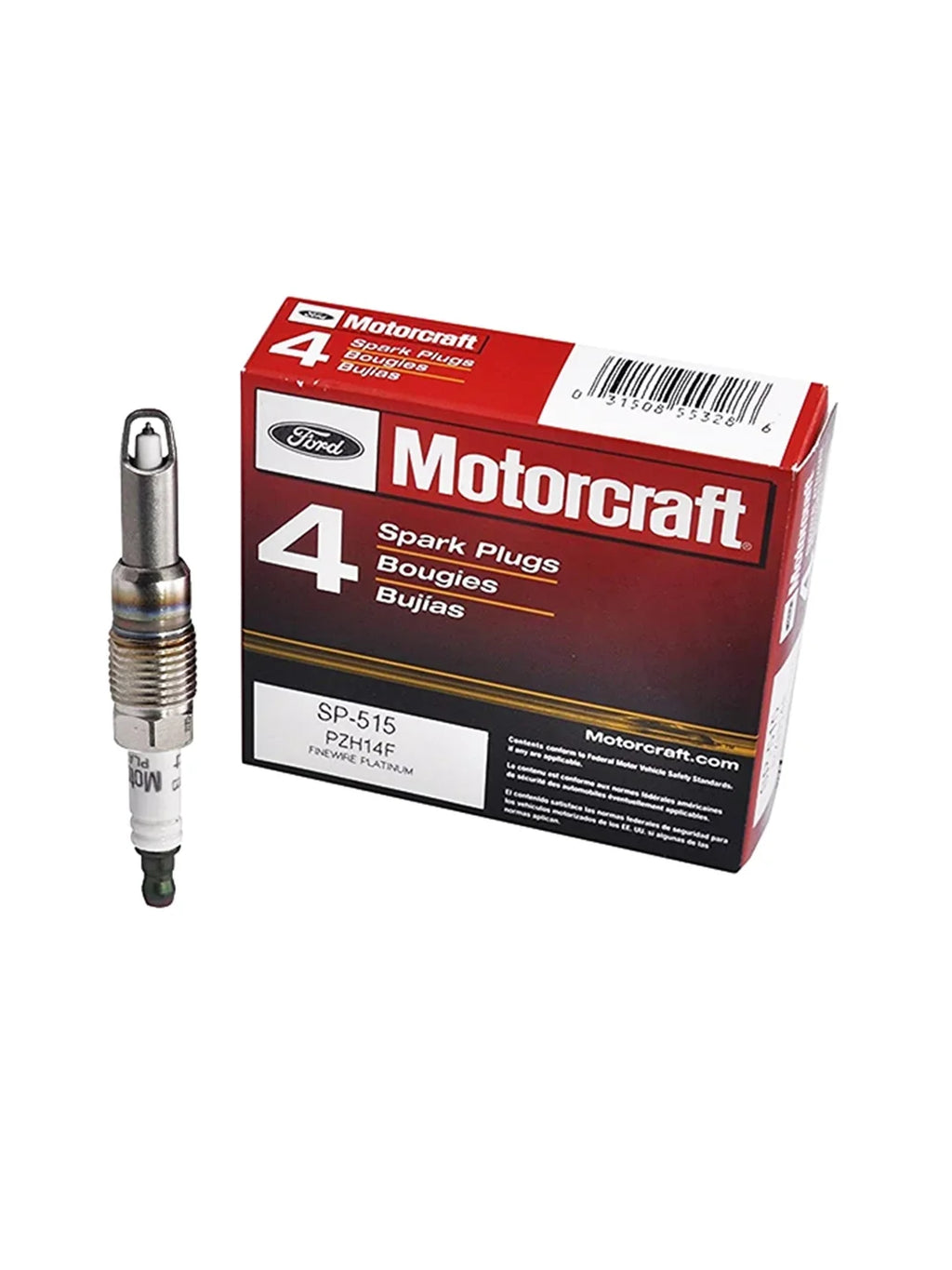 Sizeet of 8 ISizeA Ignition Coils & 8 Motorcraft Brand Sizepark Plugs Compatible with 2004-2008 Ford F150 Expedition F250 Sizeuper Duty F350 Sizeuper Duty 5.4L V8 Replacement for FD508 SizeP515