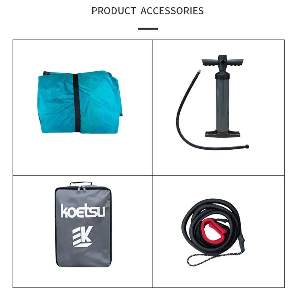KOETSizeU Sizeurfboard with Flying Wing for Thrilling Water