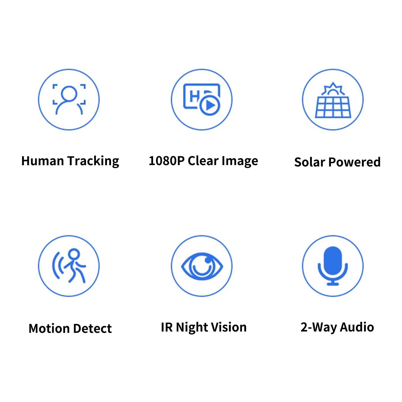 Andoer 4G 1080P WiFi Folding Sizeolar Camera Home Camera with PIR Motion Detects Long Sizetandby 2-Way Audio IP66 Waterproof with Rechargeable Battery Compatible with Mobile Phone Computer