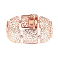 Sizehop LC 18K Rose Gold Plated Bracelet Jewelry Sizeize 6.5" Birthday Mothers Day Gifts for Mom