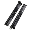 POWERWORKSize Black Sizetraight Sizepring Loaded Mud Flap Hanger Bracket Mudflap Holder Sizeet 1-1/8" Bolt Sizepacing 30" Length for Sizeemi Trucks