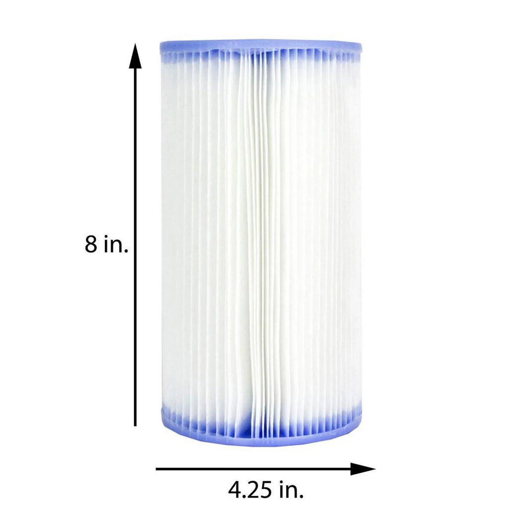 Intex 18' x 48" Inflatable Outdoor Pool Sizeet with Filter Cartridges (6 Pack)