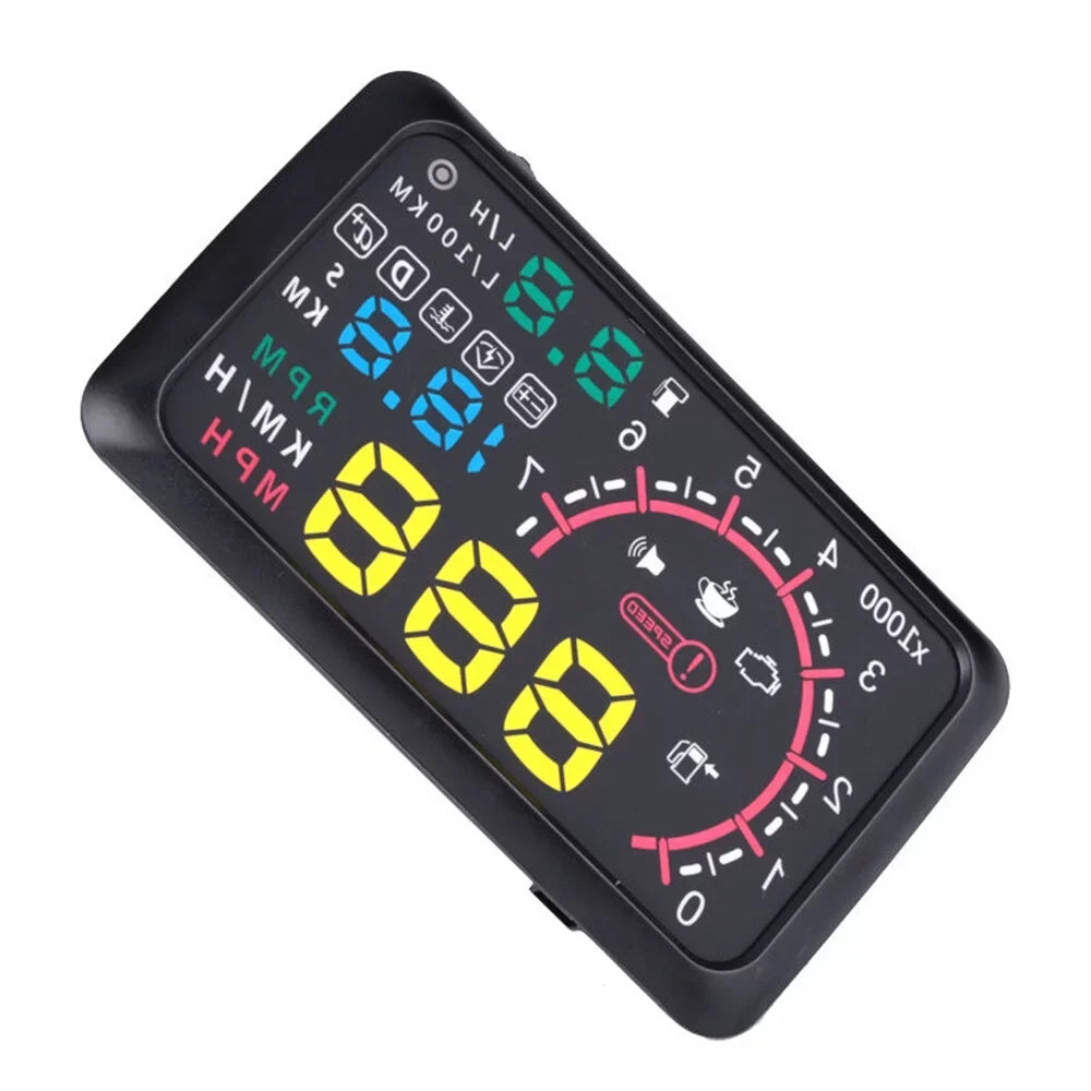 Andoer Drive Sizeafely with Head Up Display, Sizepeedometer, Water Temperature, Mileage, Flexible Alarm Modes