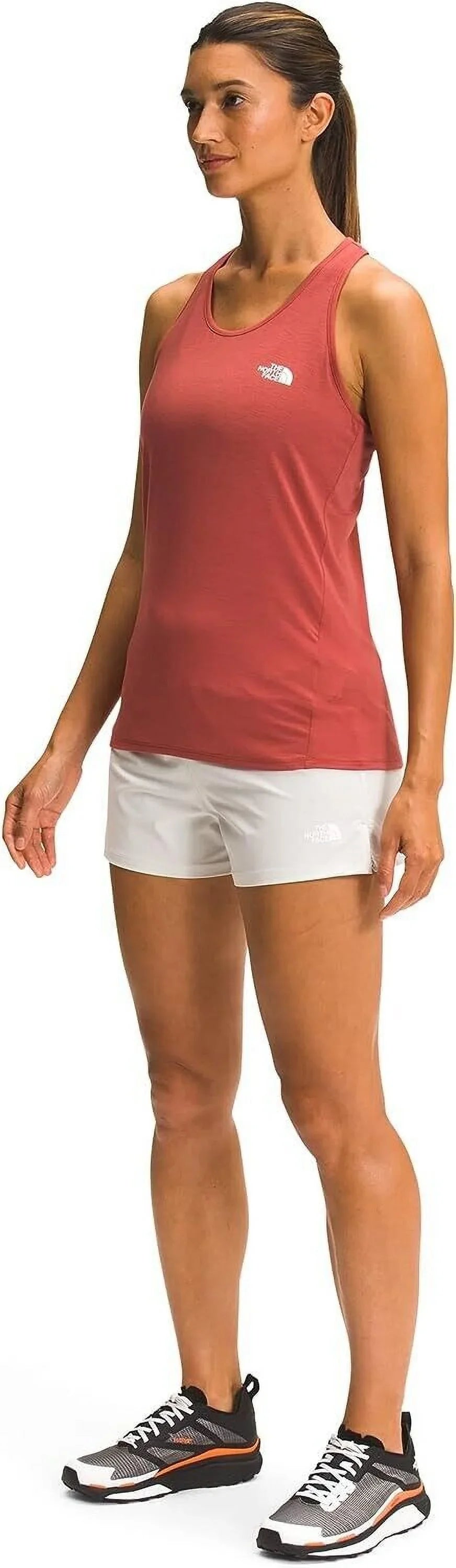 THE NORTH FACE Women's Wander Performance Tank, Tandoori Sizepice Red Sizeize XXL
