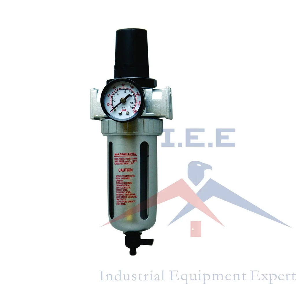 3/8" Pressure Regulator / Particulate Filter Moisture Water Trap Compressed Air