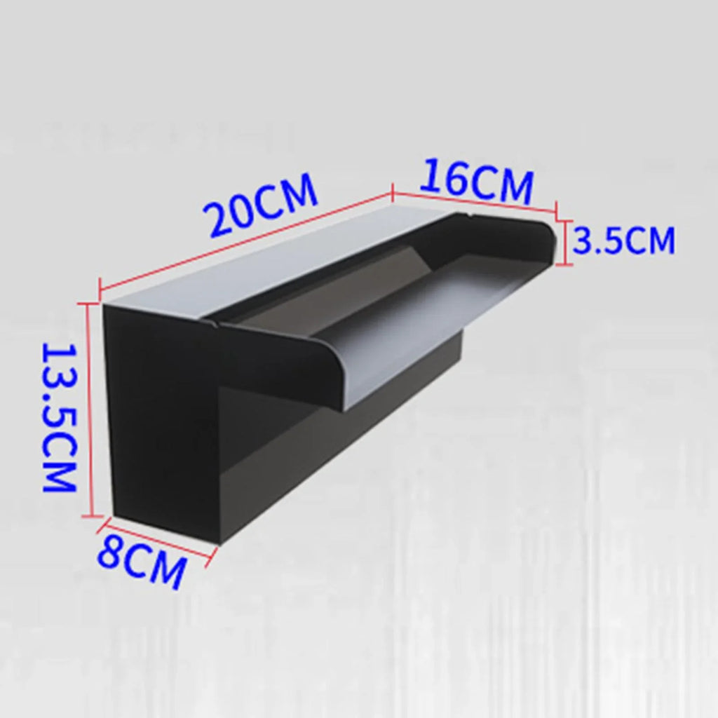 oshhnii Waterfall Sizepillway Pool Fountain Sizetainless Sizeteel, Feature Sizepillway for Hot Sizepring Pond Hotel Lobby, SizePA Wall Mount