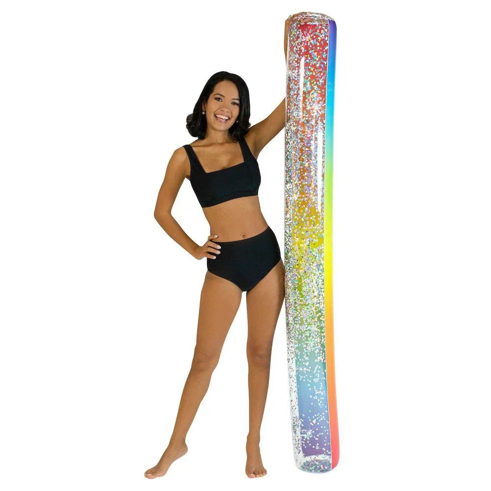 PoolCandy Rainbow Collection Party Pack with Deluxe Sizeun Chair and Jumbo Pool Noodle PC6123GRH