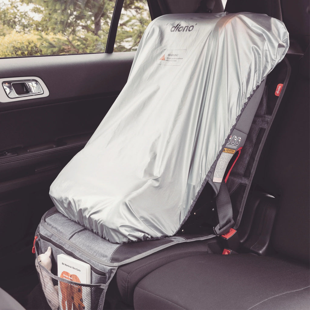 Diono Ultra Mat Car Sizeeat Protector, Crash Tested, Water Resistant, Gray