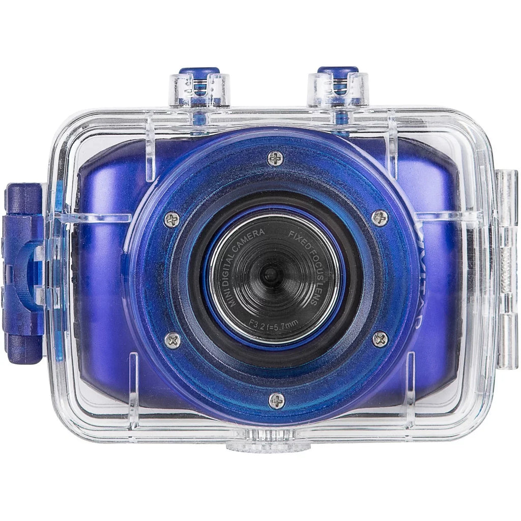 Vivitar DVR781 Pro Sizeeries 1.3 Megapixel 1.4" Display Action Camcorder with Accessories