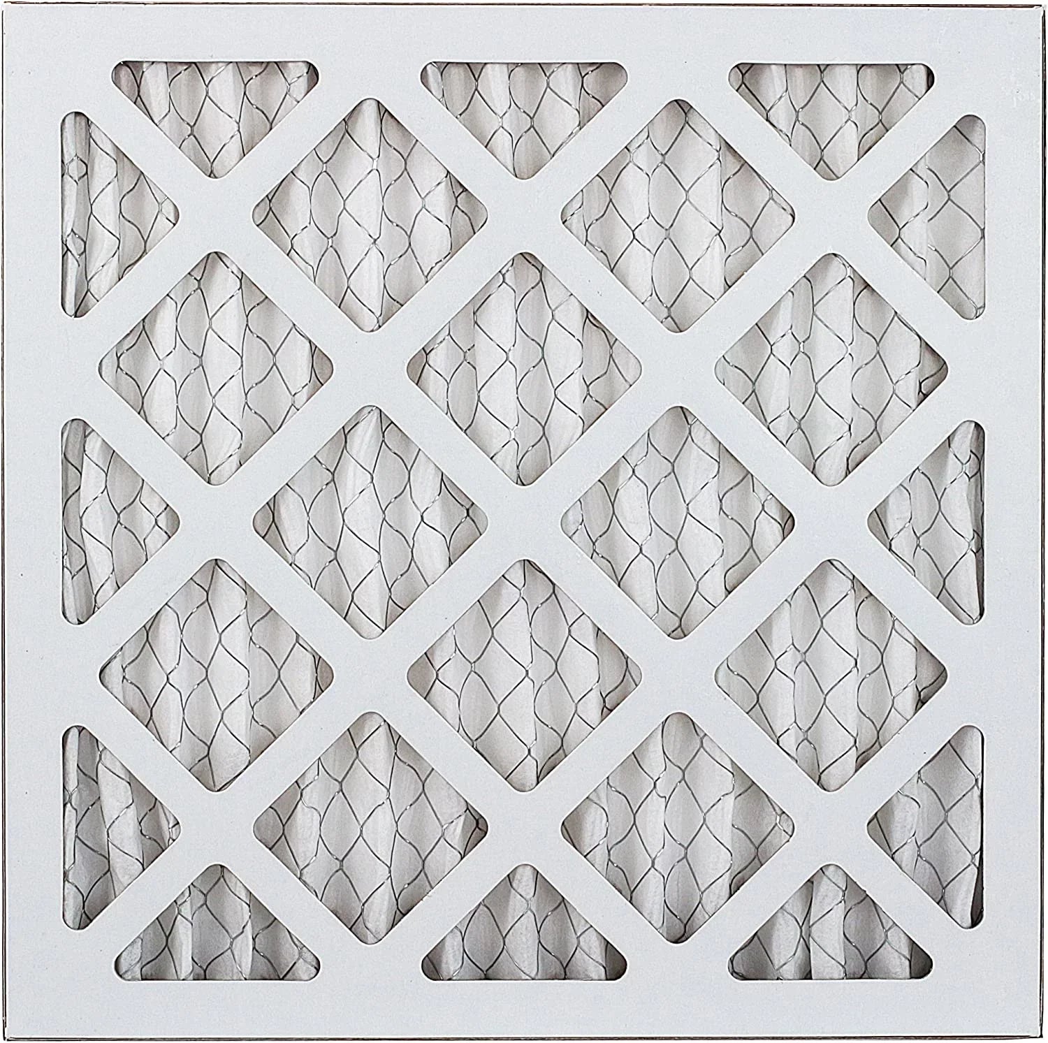 Filterbuy 20x20x1 MERV 8 Pleated HVAC AC Furnace Air Filters (12-Pack)