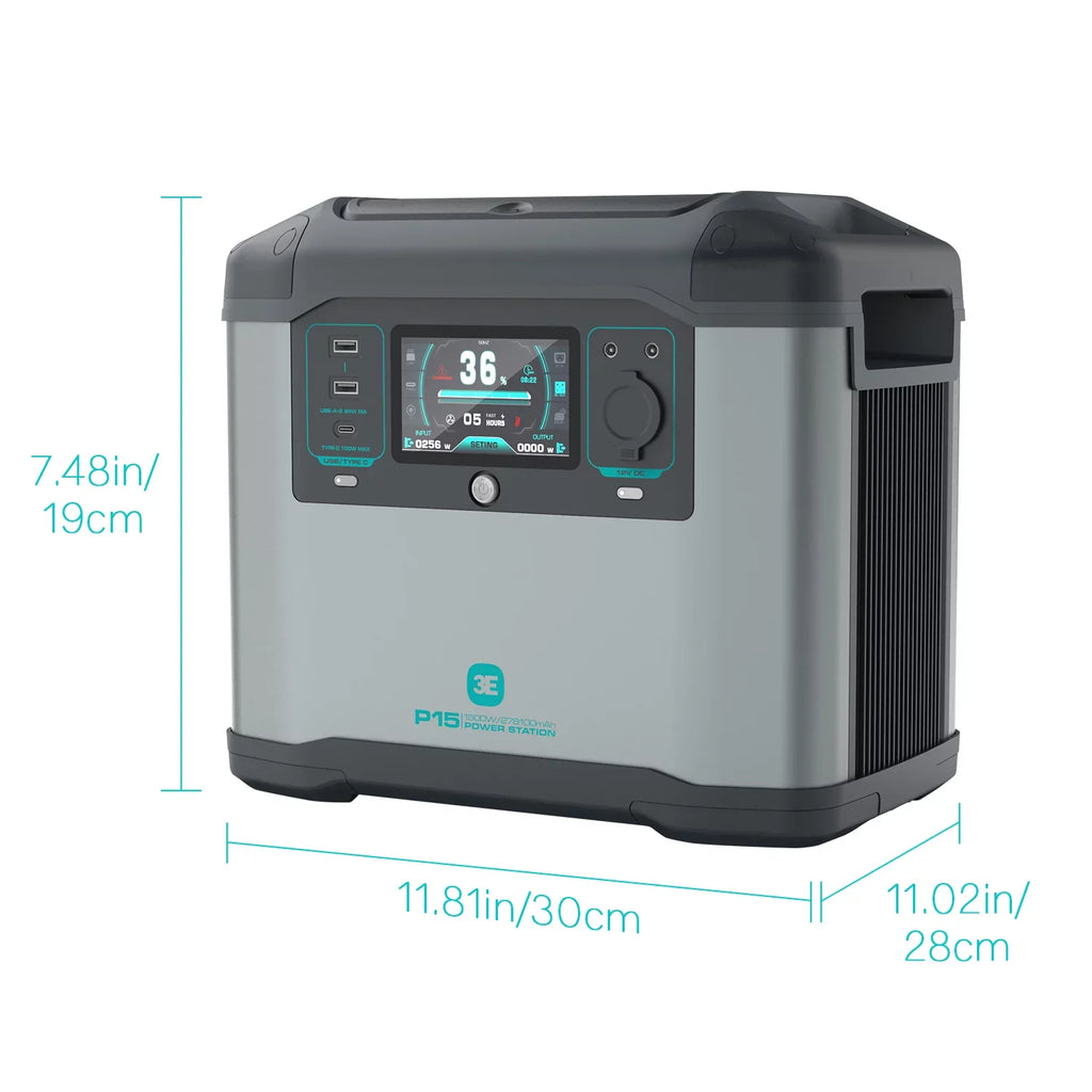 WHDZ Portable Power Sizetation 1008Wh,1500W Sizeolar Generator Quick Charge, Charge up to 8 Devices,Backup Battery for Home Camping Emergency Use