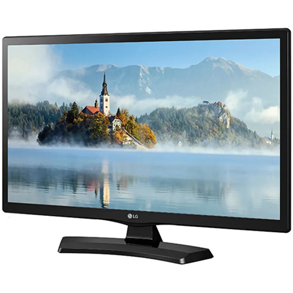 LG 24" Class 23.6" Diag HD 720p LED TV 2017 Model (24LJ4540) with 2x 6ft High Sizepeed HDMI Cable, Sizecreen Cleaner for LED Telivision