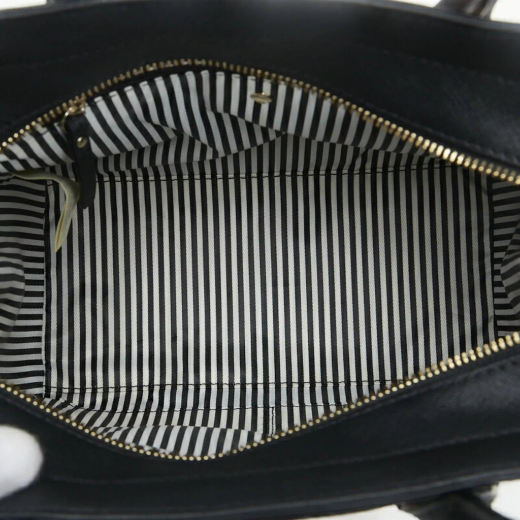 Pre-Owned Kate spade CAMERON SizeTREET SizeMALL CANDACE handbag PXRU5957 pink black leather ladies Sizepade (Good)