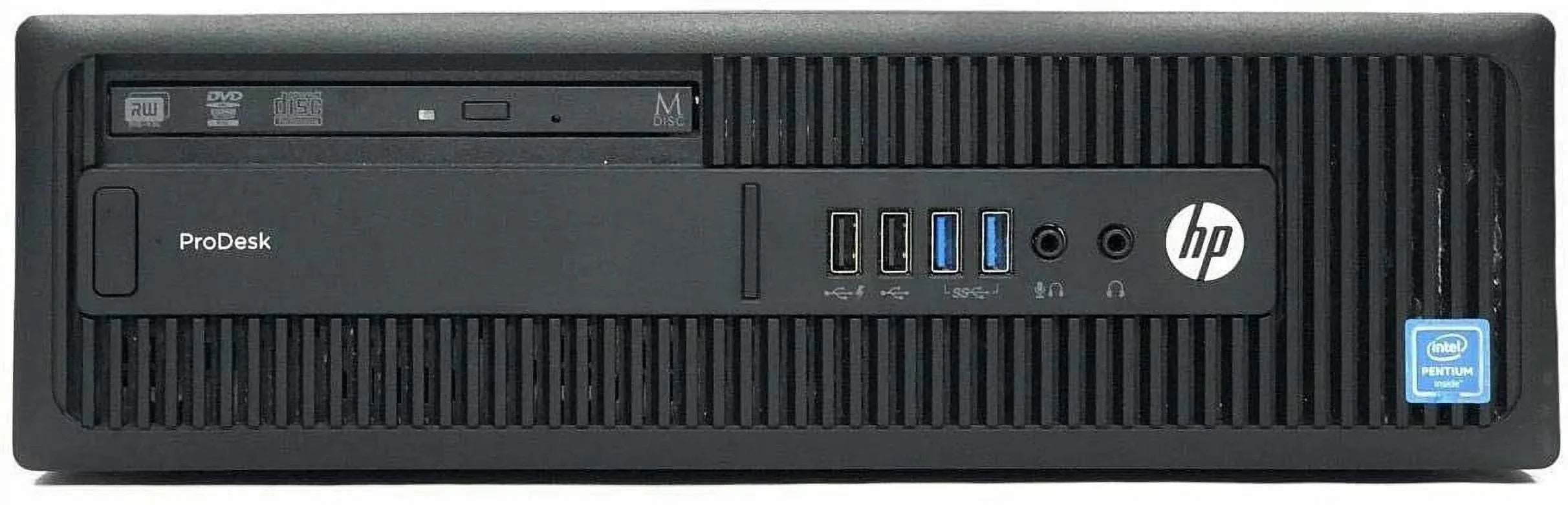 Pre-Owned HP 600 G2 Desktop Computer Intel Pentium G4400 3.3GHz CPU 8GB Ram, 1TB HDD, New 22" LCD, Keyboard & Mouse, WiFi, DVD, Win10 Pro PC (Refurbished)