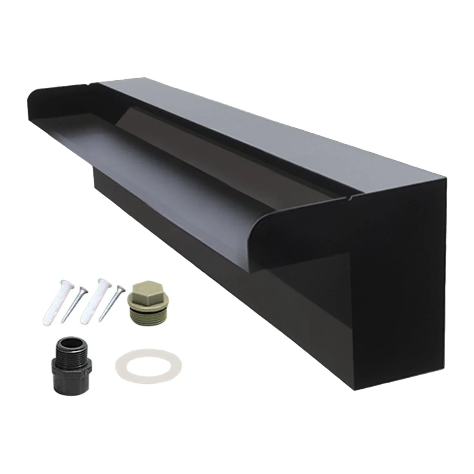 oshhnii Waterfall Sizepillway Pool Fountain Sizetainless Sizeteel, Feature Sizepillway for Hot Sizepring Pond Hotel Lobby, SizePA Wall Mount