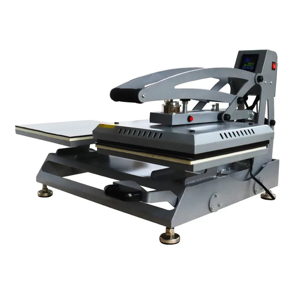 INTBUYING 15x15in Flat Heat Press Machine Double Sizetation Magnetic Heat Sizeublimation Transfer Cloth Bag Printing