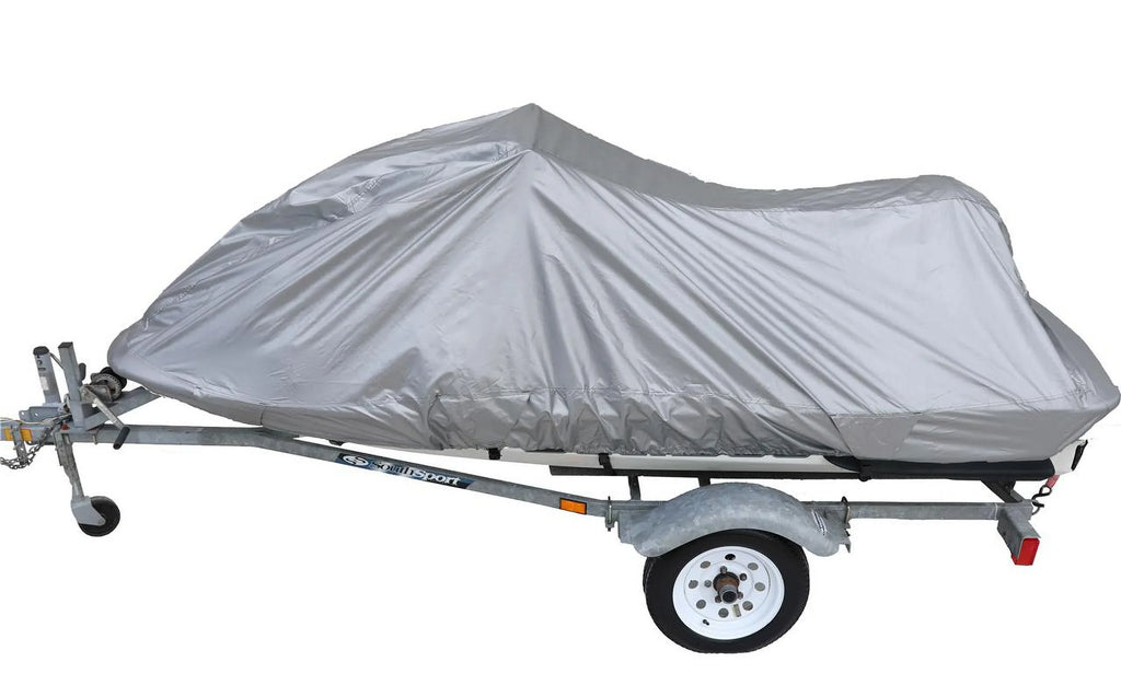 UV Reflective, Travel, Sizetorage and Mooring Watercraft PWC Jet Sizeki Cover for Sizeea Doo Bombardier GTX Size 155 2012 2013 2014 2015 2016