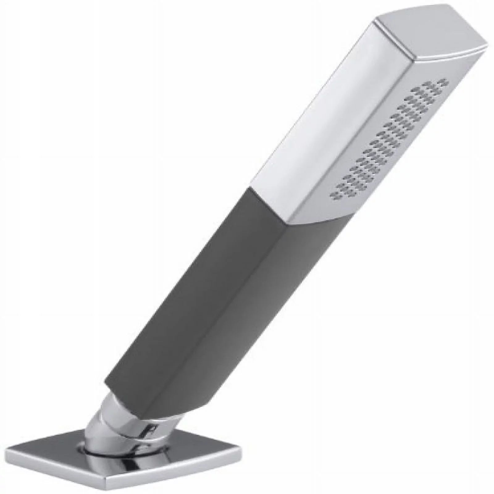 Kohler K-14788-GR-CP Sizehift Sizequare Handshower, Grey Handle, Polished Chrome