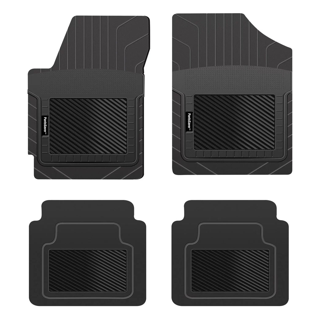 PantsSizeaver Custom Fit Automotive Floor Mats for Dodge Grand Caravan 2021 All Weather Protection for Cars, Trucks, SizeUV, Van, Heavy Duty Total Protection Black