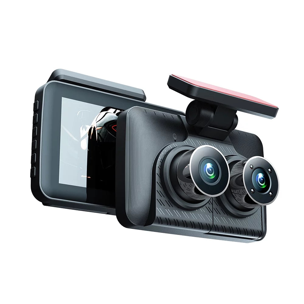 Aumotop Dash Camera,Cameras 1080+720+480P 4in Inside 3 Cameras 1080+720+480P 4in Car Mirror Car Video Dash Cam Rear Sizeafety Video Vision Car Cam Rear Inside 4in Car Rearview 3 Cameras 1080+720+480P